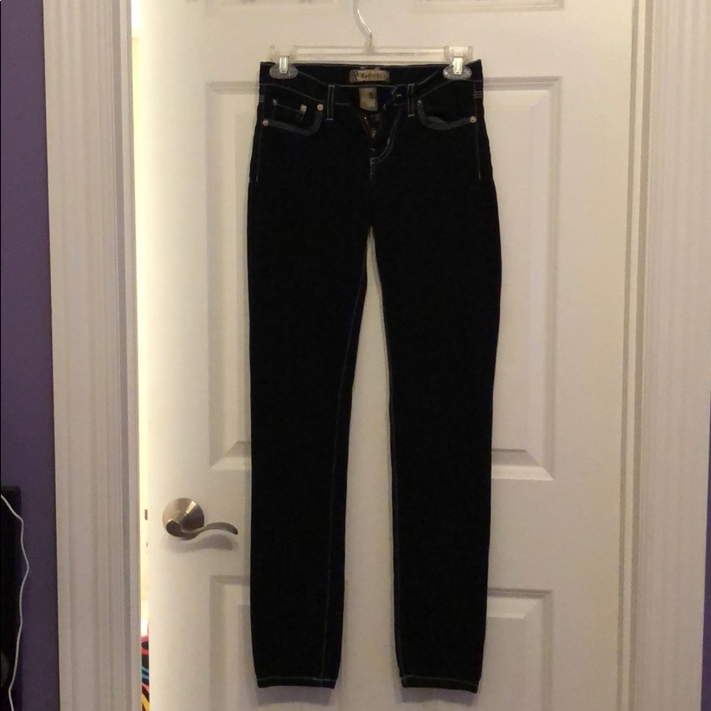 Black stretch jeans